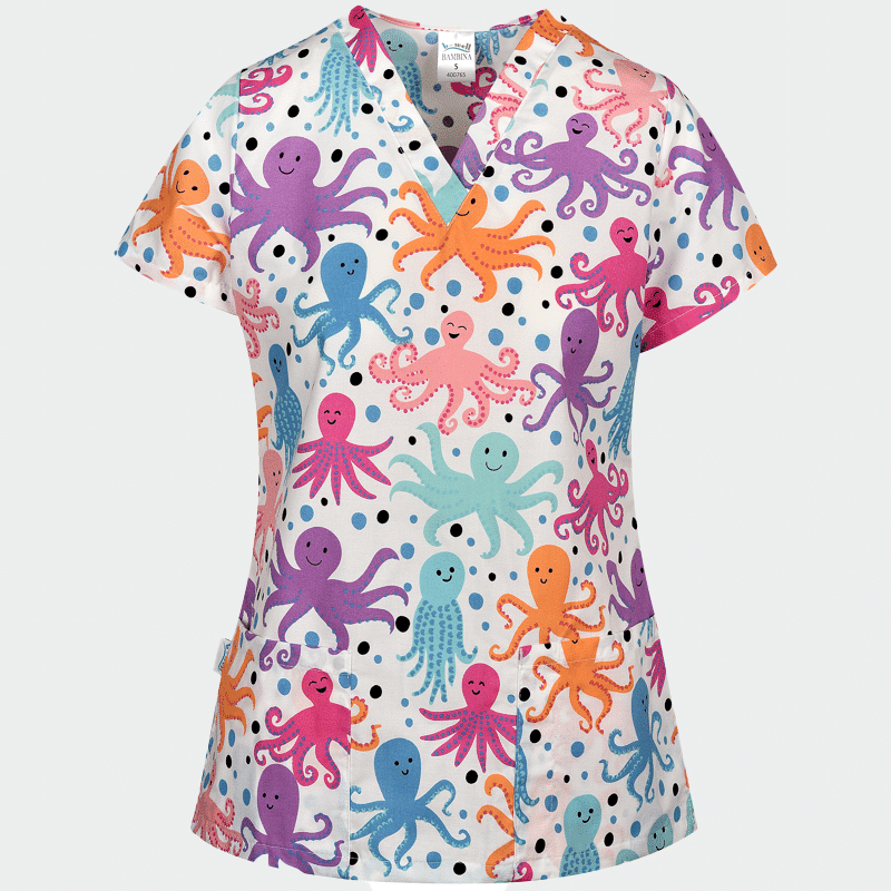 Ιατρική Μπλούζα (Scrub Top) Bwell BAMBINA