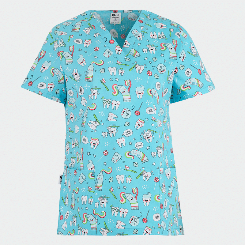 Ιατρική Μπλούζα (Scrub Top) Bwell BAMBINA