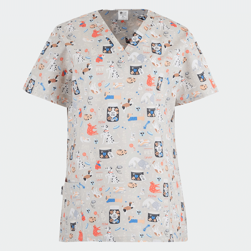 Ιατρική Μπλούζα (Scrub Top) Bwell BAMBINA