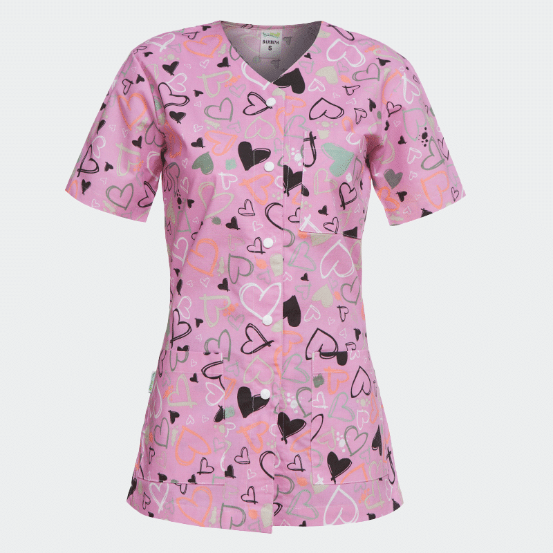 Ιατρική Μπλούζα (Scrub top) Bwell CARINA