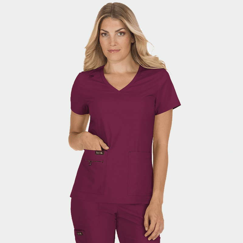 Ιατρική Μπλούζα (Scrub Top) KOI BASICS 373