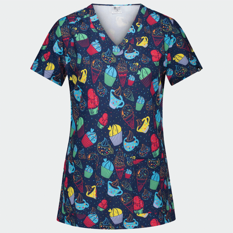 Ιατρική Μπλούζα (Scrub top) BWELL ISABELLA