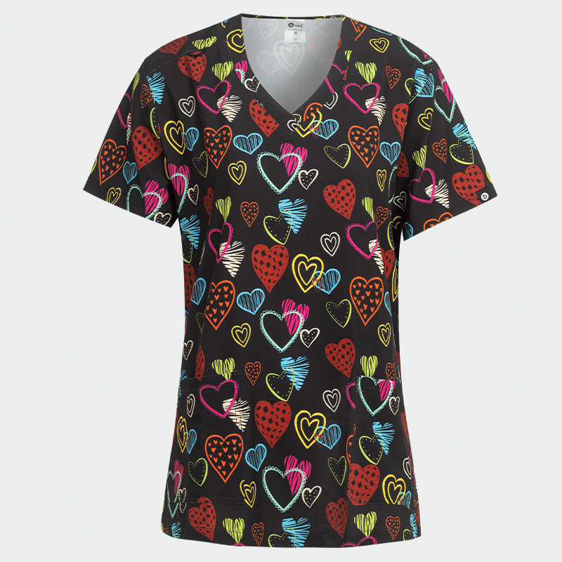 Ιατρική Μπλούζα (Scrub top) BWELL ISABELLA