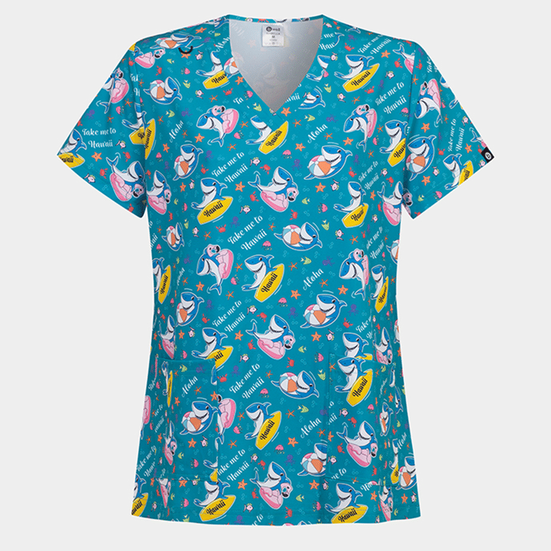 Ιατρική Μπλούζα (Scrub top) BWELL ISABELLA