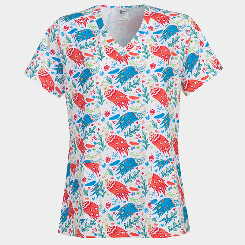 Ιατρική Μπλούζα (Scrub top) BWELL ISABELLA
