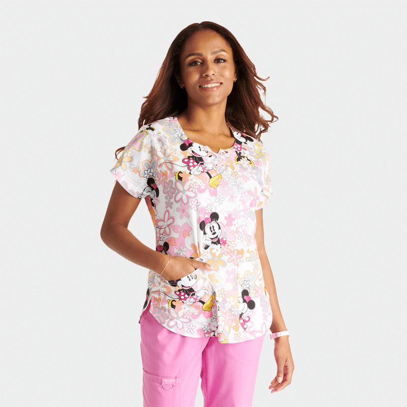 Scrub top TOONIFORMS-LICENSED TF787