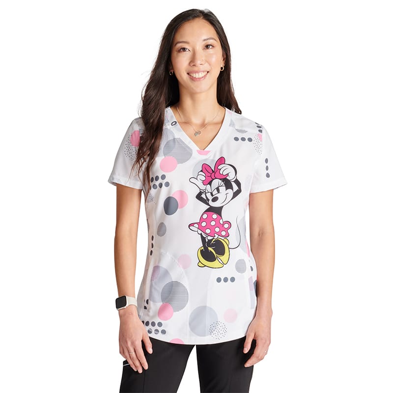 Ιατρική Μπλούζα (Scrub top) CHEROKEE TOONIFORMS-DISNEY TF752