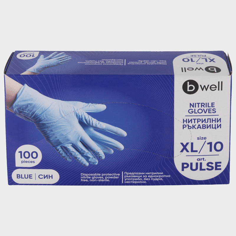 Γάντια Νιτριλίου Μιας Χρήσης PULSE