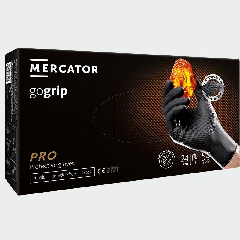 Γάντια Νιτριλίου μιας χρήσης GOGRIP B